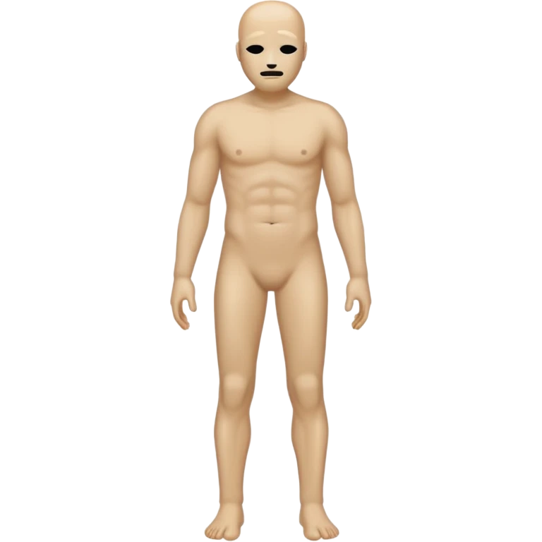 İnsan vücudu ama kafasız emoji