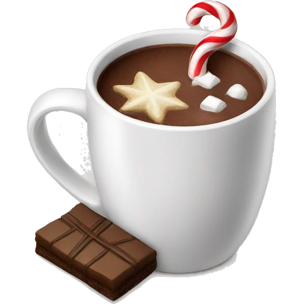 christmas hot chocolate  emoji