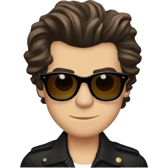 Harry styles with star sunglasses emoji