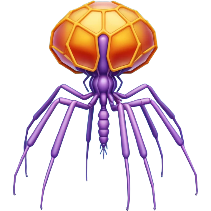 virus bacteriophage T4 emoji