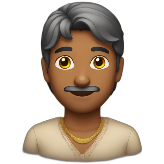 indian male emoji