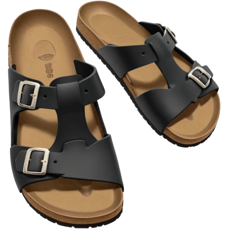 black boston birkenstock emoji emoji