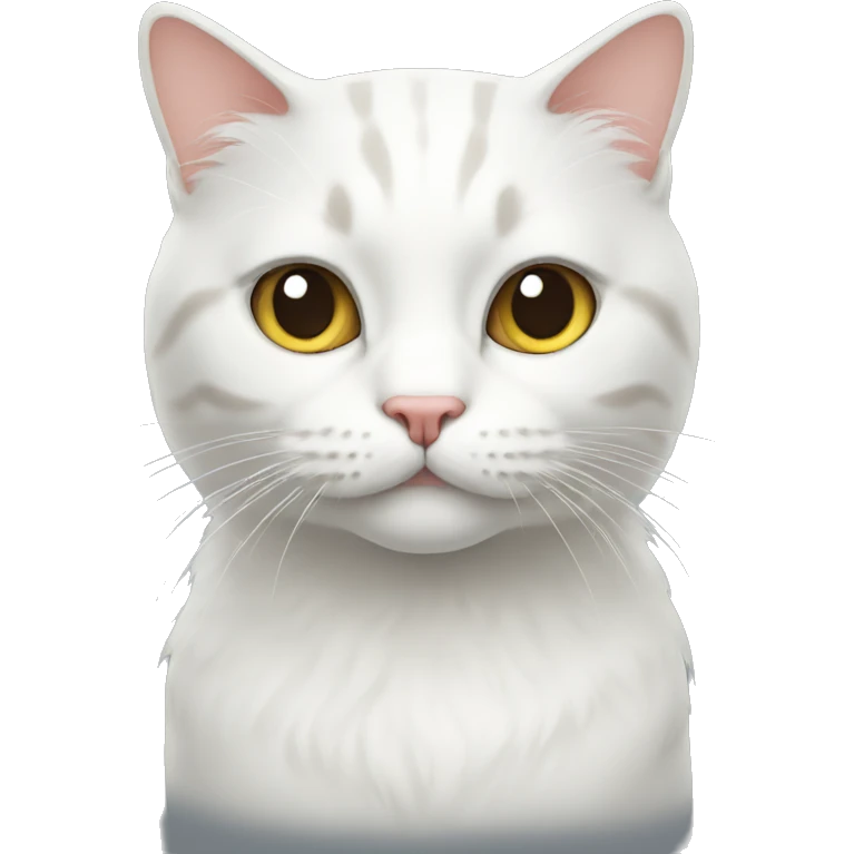 Cat White  emoji