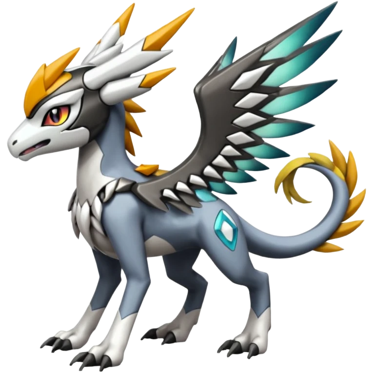 Meloetta-Wargreymon-Silvally-Kyurem-Trico-Pokémon-Digimon-Fakémon-fusion-hybrid-creature emoji