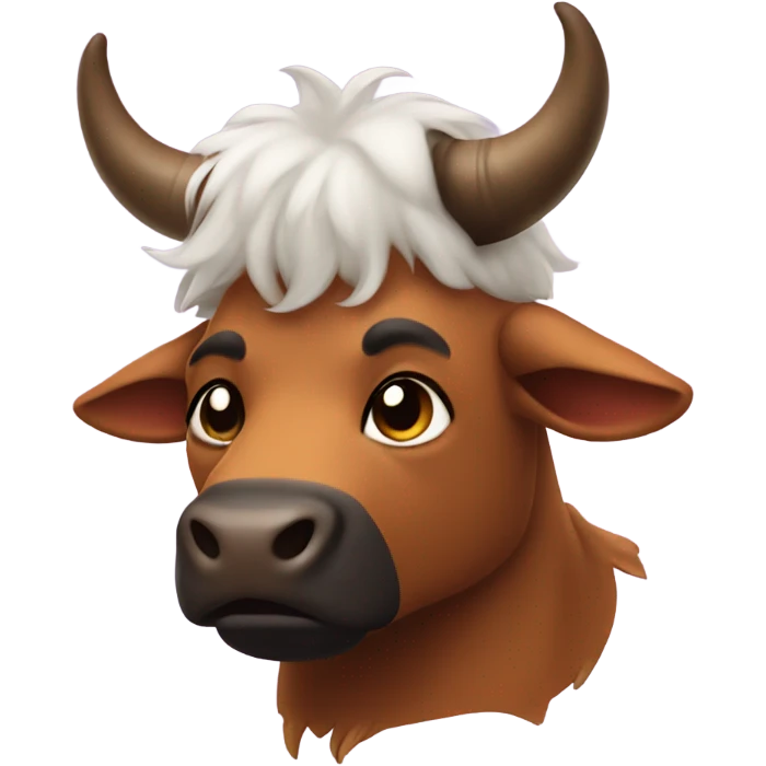 Dana in a bull costume emoji