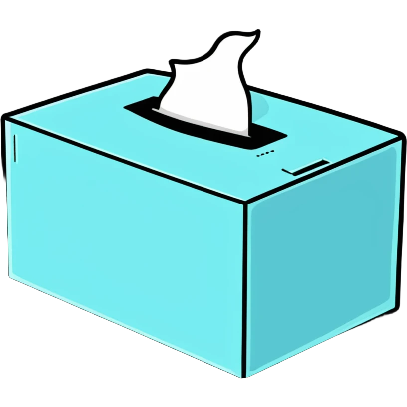tissue box emoji