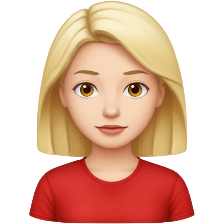 Women's Red T-shirt emoji