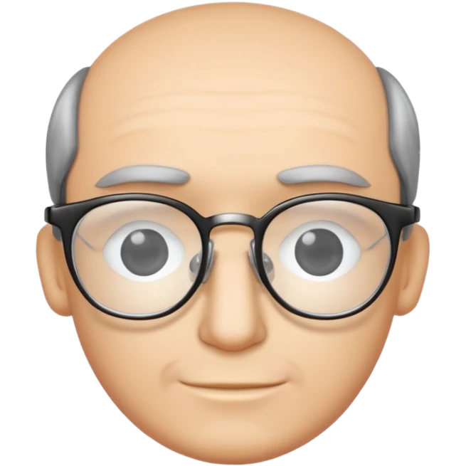 Reading glasses emoji