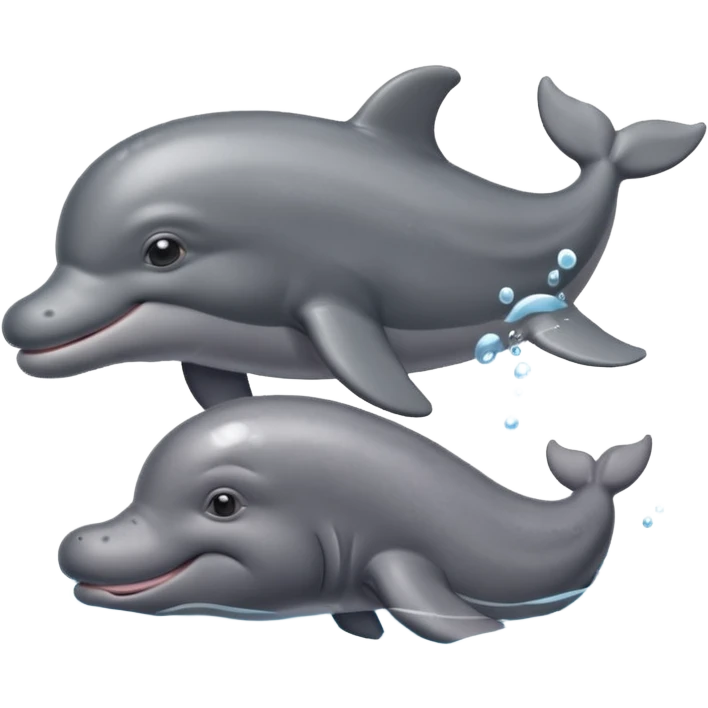 dolphin + hippo emoji