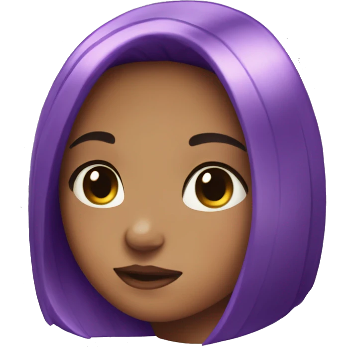 amethyst jewel girl emoji