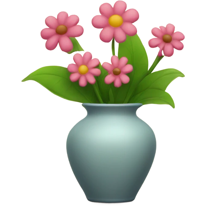 flowers in vase emoji