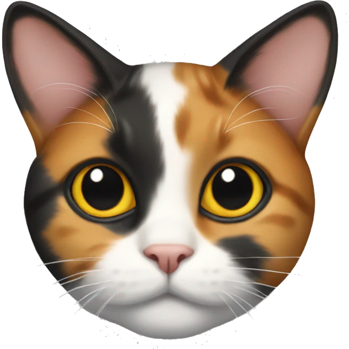 calico cat emoji
