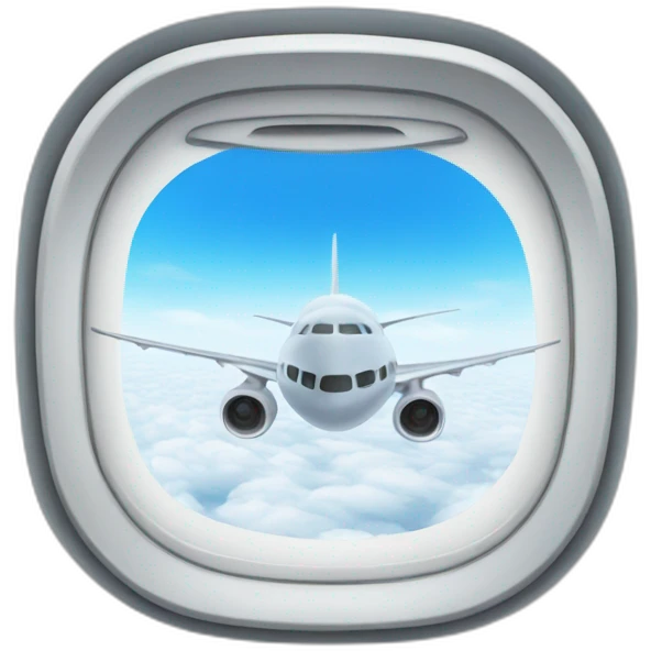 airplane window emoji