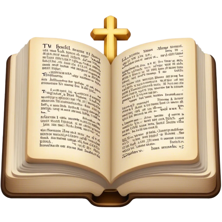 Pretty bible  emoji