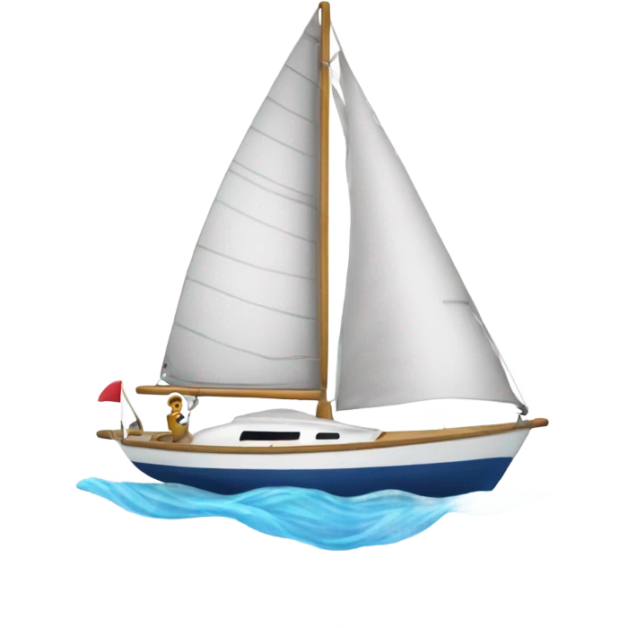 an ILCA sailboat emoji