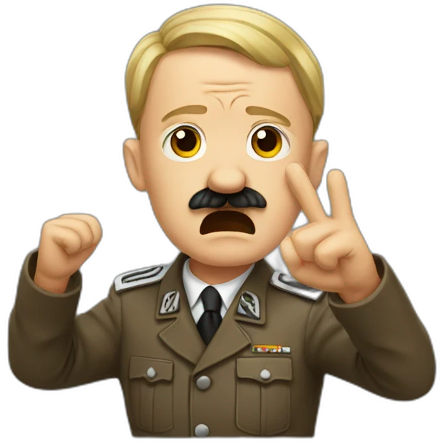 Hitler qui dab emoji