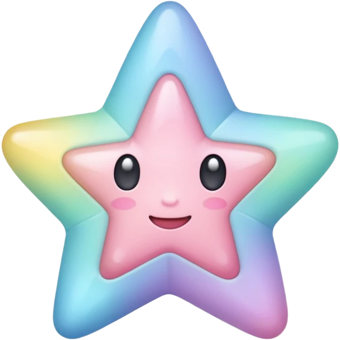 Pastel Star  emoji