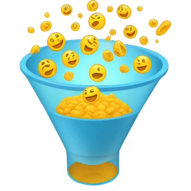 sales funnel emoji