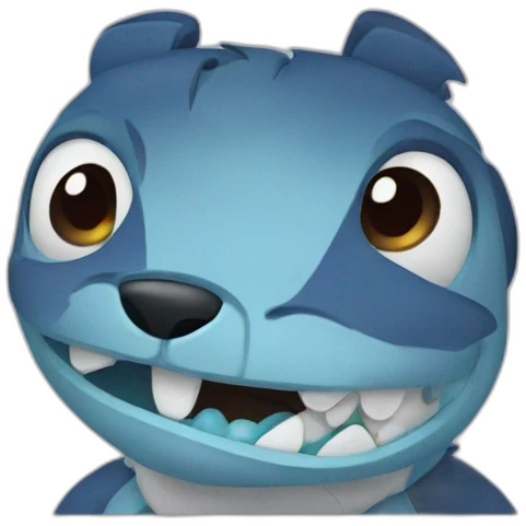 Stitch mad emoji