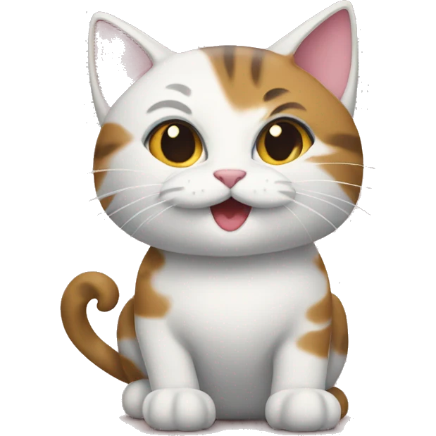 lucky kitty emoji