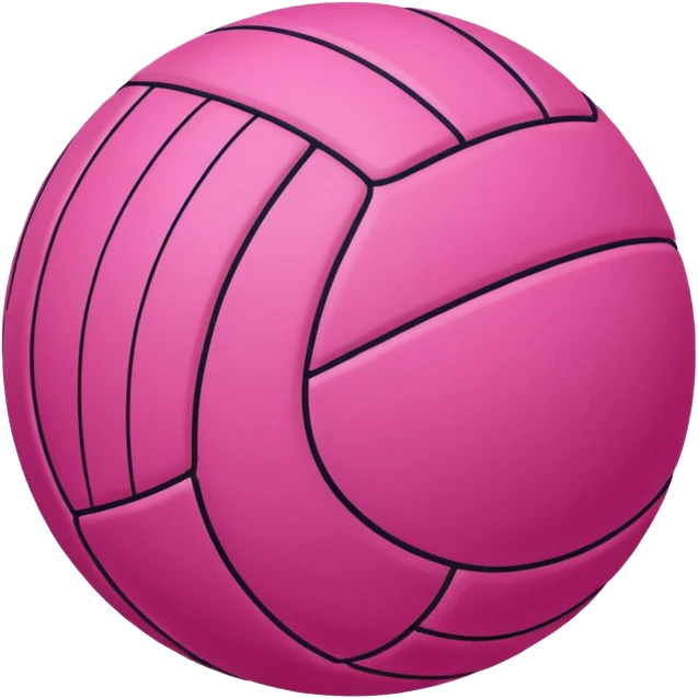 pink  volleyball emoji