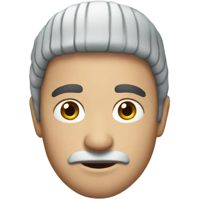 Freezing French man emoji