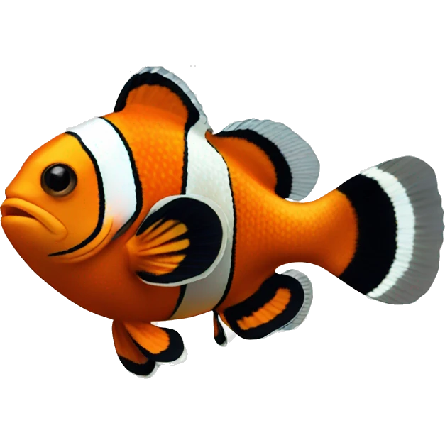 a clownfish emoji