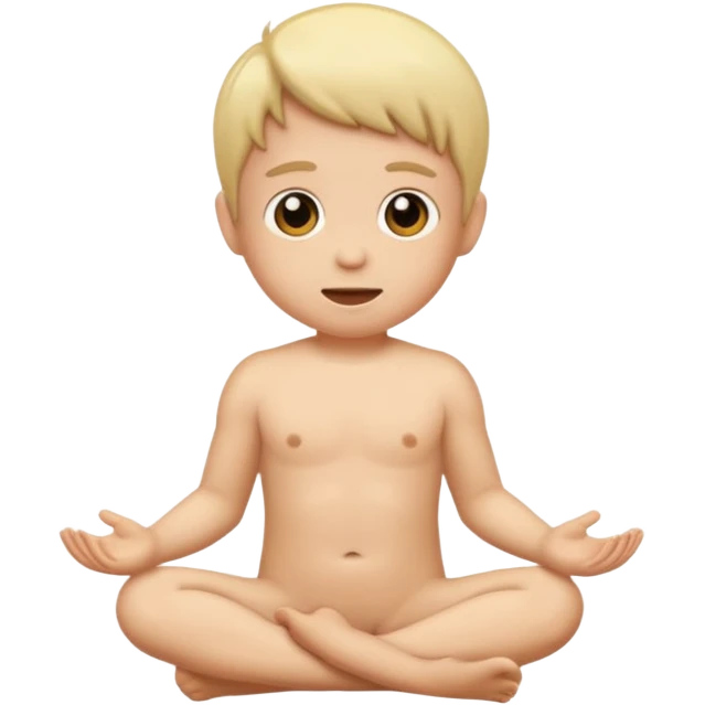 Naked kid emoji
