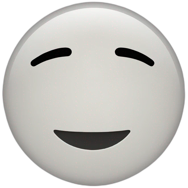Circle half White half black colors emoji