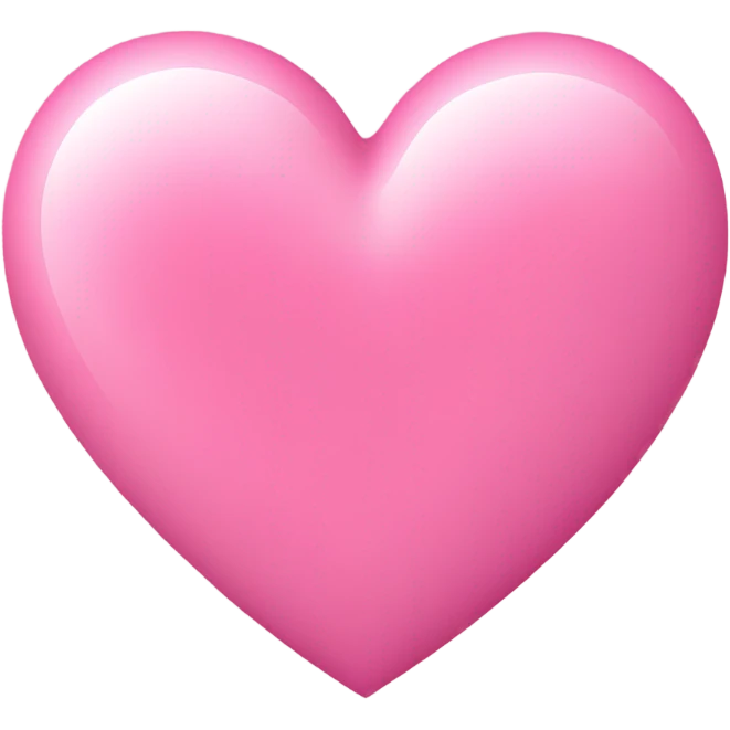 Pink heart emoji