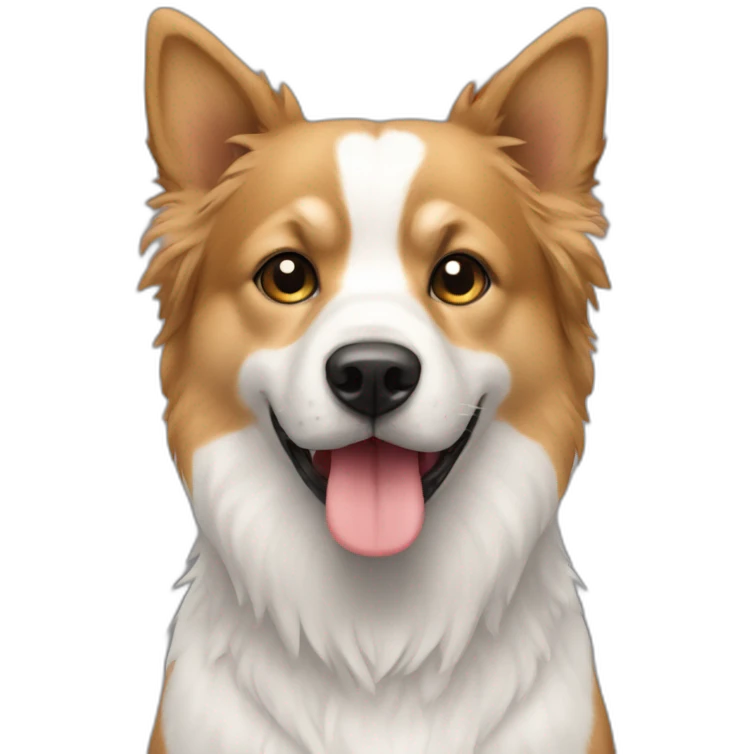 chien sur chat emoji