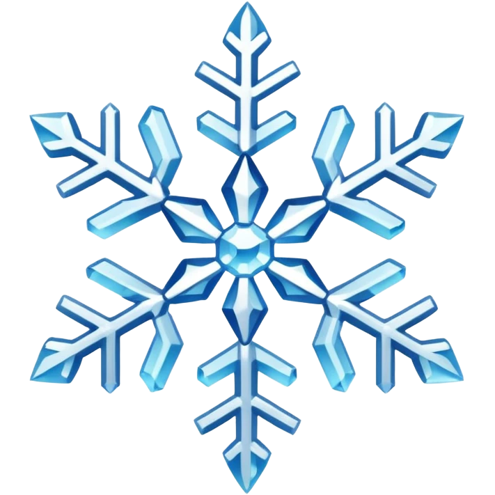 flocon de neige emoji