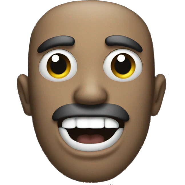 Rock face sigma  emoji