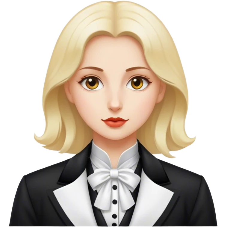 woman polish tailcoat politician emoji