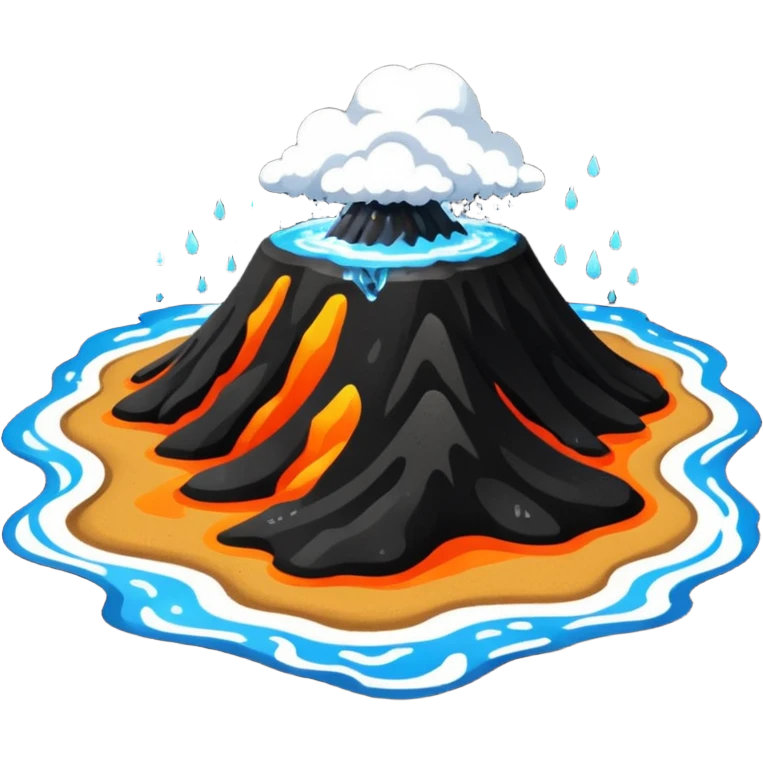 icelands black sand beach emoji