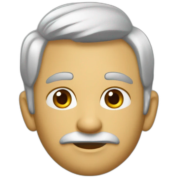 человек в кепке очень веселый emoji