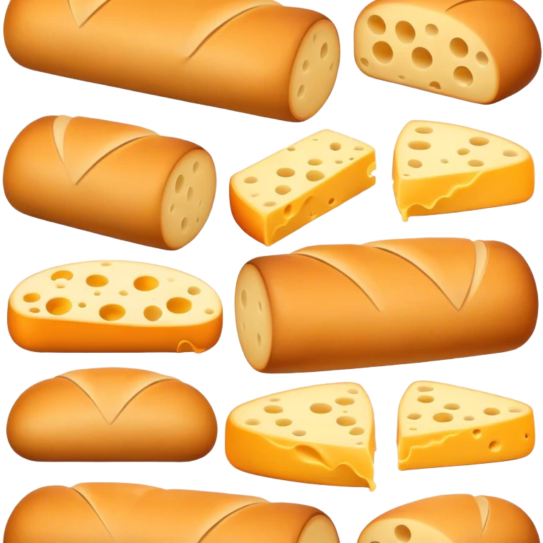lye rolls with cheese emoji