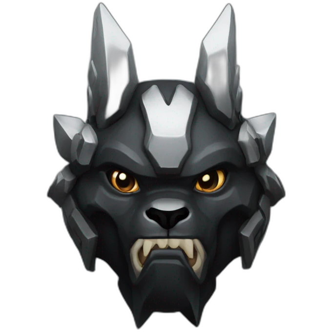 Black Protogen emoji