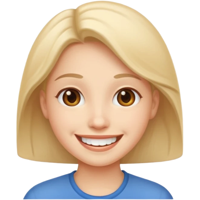 A face laughing emoji