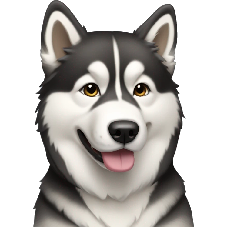alaskan malamute short haired  emoji