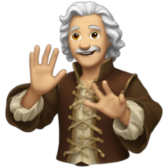 bard waving hand emoji
