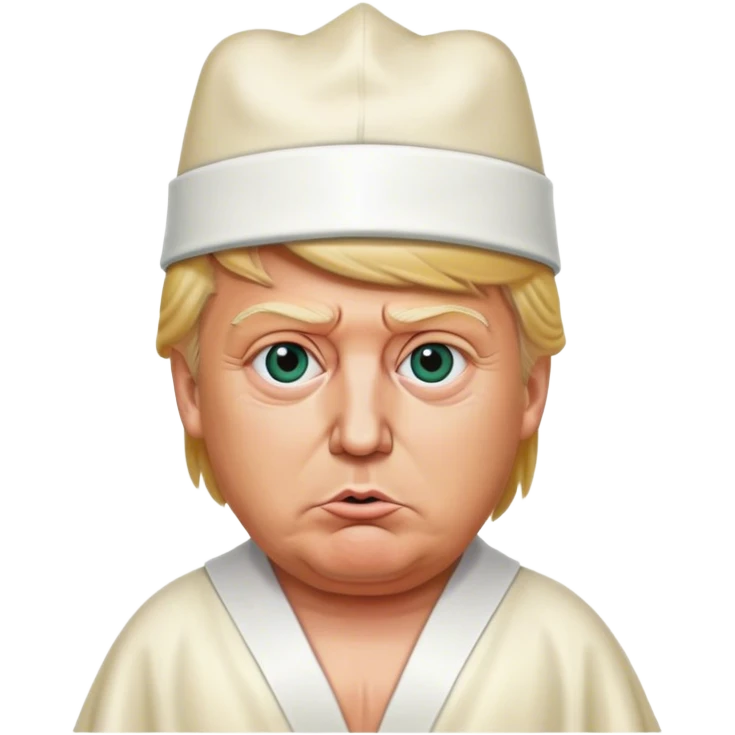Donald Trump wears circumcision outfit emoji