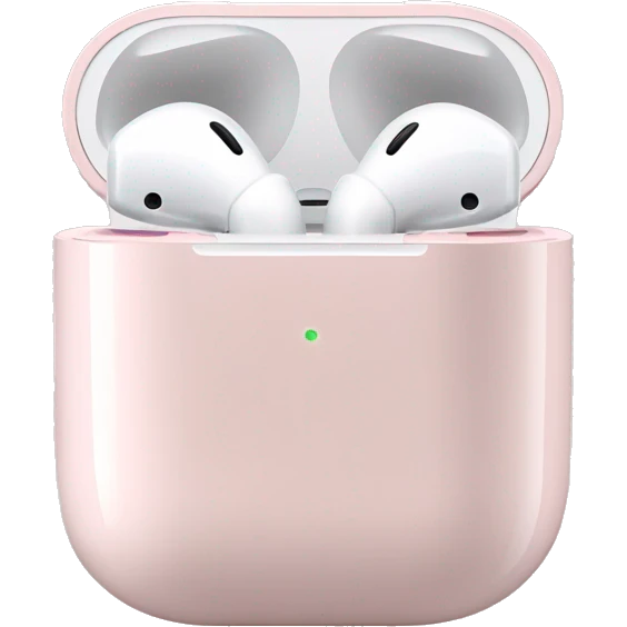 Light pink AirPods Max  emoji