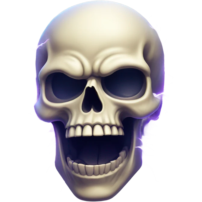 skull + boom mind emoji emoji