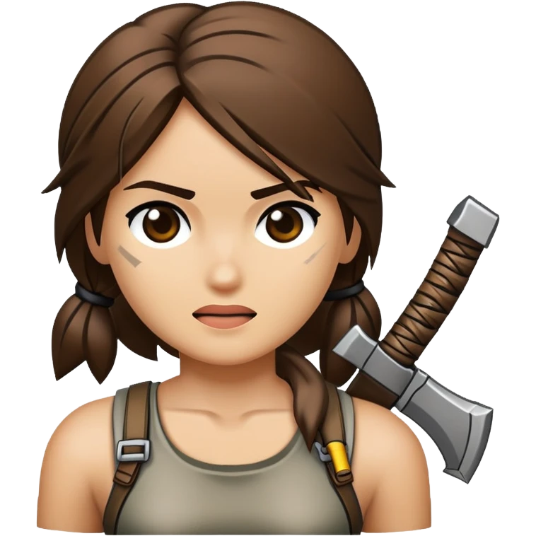 Generate an emoji for Tombraider emoji