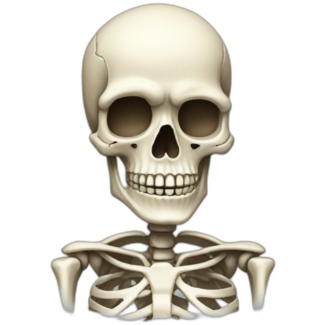 Skeleton emoji