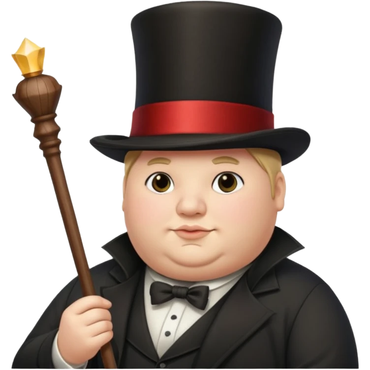 Magician obese  emoji
