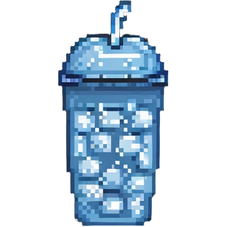 soda cup with ice and lid emoji