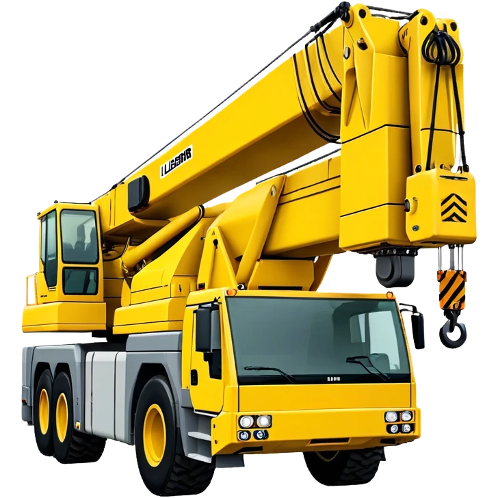 Crane - Liebherr LTM 1200-5.1 (Model Year: 2022) (Iconic colour: Yellow) emoji