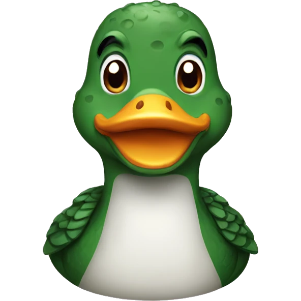 duck crocodile emoji